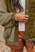'Thea' Patchwork Long Sleeve Jacket - Celes Fashion